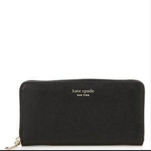 Kate spade Spencer Leather Zip Around Continental Wallet